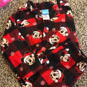 2T Mickey Mouse Flannel Pajamas
